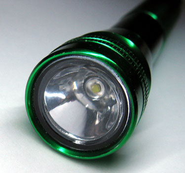green 1W torch